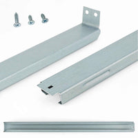 16-inch Basic Metal Drawer Slide, center under drawer track--(Corresponding wood slide sold separately) drawer slides Vintage Slides 