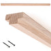 20-Inch Wide-T Vintage Wood Drawer Slide, Center Guide Track, cut to size, (Corresponding metal slide sold separately) Vintage Slides 